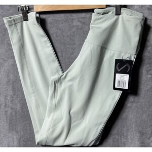 TLF Gaia Leggings Green Tea Womens Large High Waist Infi-Dry Stretch NWT